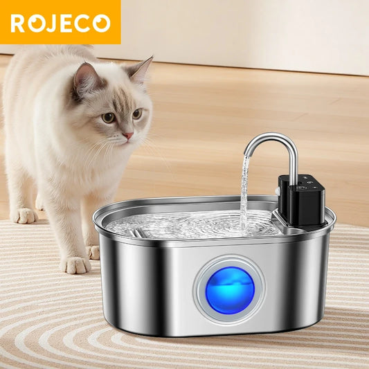 Stainless Steel Smart Cat Water Fountain
