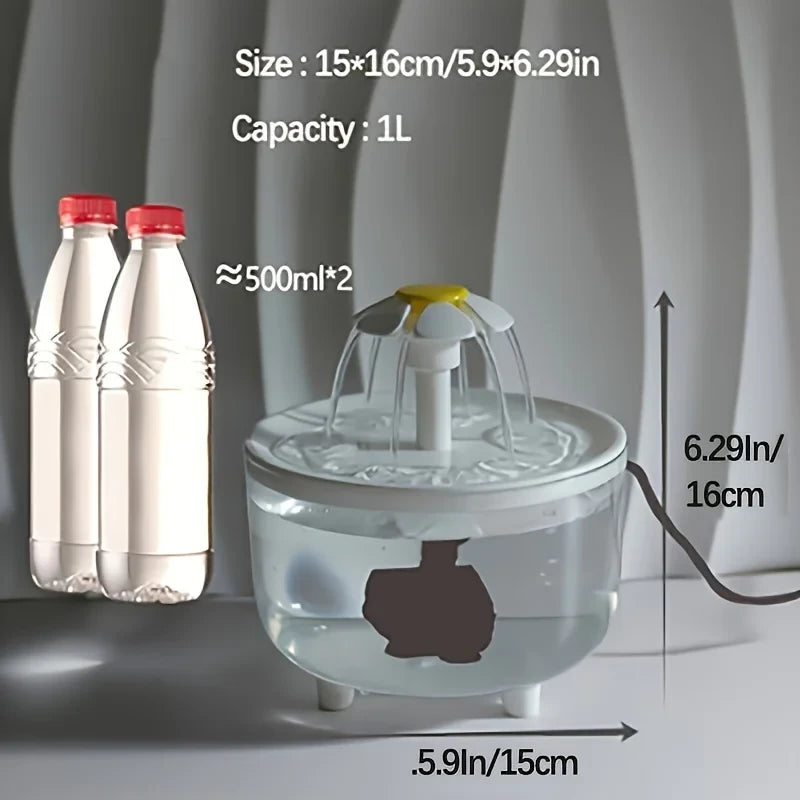WhimsyFlow™ Pet Water Fountain