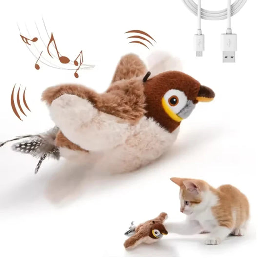 Self-Play Chirping Bird Cat Toy™