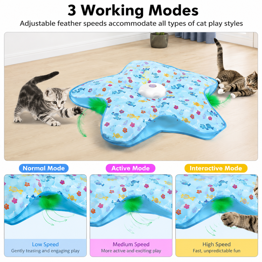 WHIMSYPET™ Peekaboo Play Mat