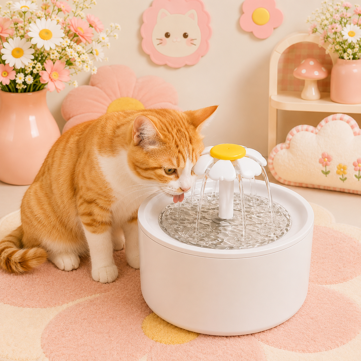WhimsyFlow™ Pet Water Fountain